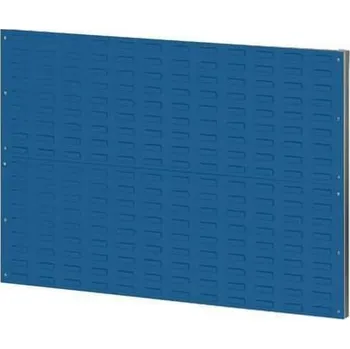 regál Nástěnný PERFO regál, rozměry 69,5 x 100 cm, modrý