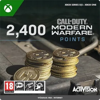 Hra pro Xbox 360 Activision Xbox Call of Duty: Modern Warfare 2400 Points - elektronická licence (7LM-00100)