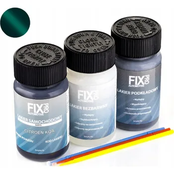 barva a nátěr na dřevo FixPro AUTO LAK CITROEN KQA + ZÁKLADNÍ NÁTĚR + BEZBARVÝ LAK 50ml