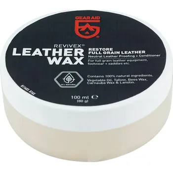 Přípravek pro údržbu obuvi Impregnace s vosk Gearaid Revivex Leather Wax 100 ml