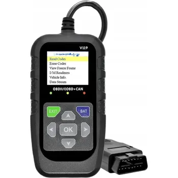 Autoelektronika Diagnostický tester rozhraní OBD2, diagnostický skener V119 pro automobily