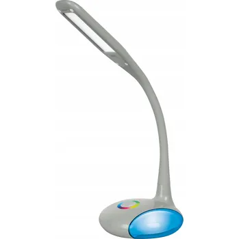 Lampička Stolní lampička ActiveJet Venus, šedá, příkon do 5 W