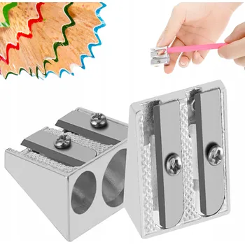 Ořezávátko Ořezávátko ruční, dvojité Arcydziele odstíny šedé a stříbrné