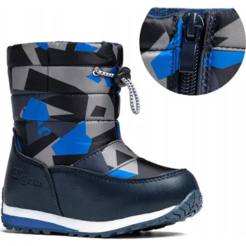 Dívčí obuv Sněhule dětské zimní zateplené boty Wojtyłko Z23033 23