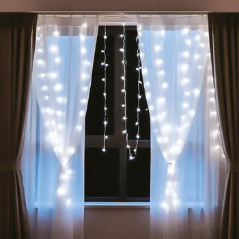 Vánoční dekorace Světelný LED závěs 300 LED 3 m 8 režimů volteno vo2641