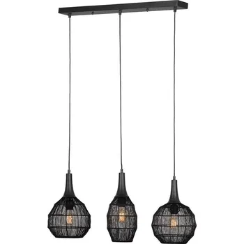 Průmyslové svítidlo TRIO SORAYA, 3x E27 (365400332) černé