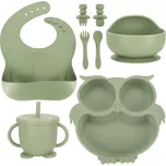 Dětské silikonové nádobí 8 ks Sova…