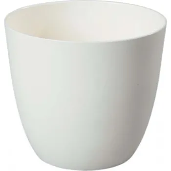 Květináč Obal květináče PATRICIE pr. 13 cm bílá