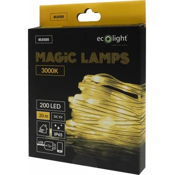 Vánoční dekorace Vánoční osvětlení na stromeček Ecolight 101 - 200 světýlek