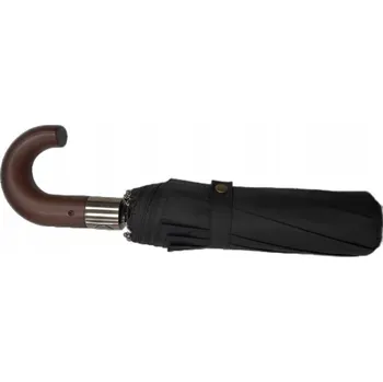 VĚTRUODOLNÝ Silný BRITSÝ automatický deštník VLÁKNO SADA 10 RAMEN