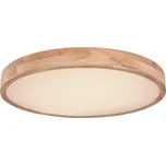 GLOBO Rainer, kruh, 60 cm, LED, 48W (41745-48) imitace dřeva