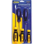 KUBIS Procraft 02-08-0105 sada šroubováků 5-ti dílná, PH1*100, 2*125, SL3*75, 5*100, 6*150 мм CrV6150