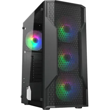 PC skříň Cougar MX110 RGB (CGR-2BD2B-RGB-SY) černá