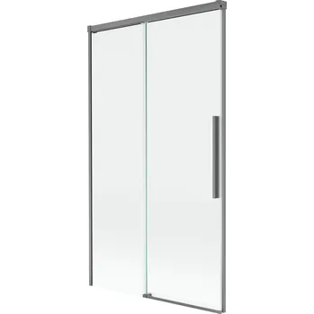 Vanová zástěna Mexen Rox 2dílná posuvná vanová zástěna 100 x 150 cm, průhledná, stříbrná - 8C9-100-001-95-00