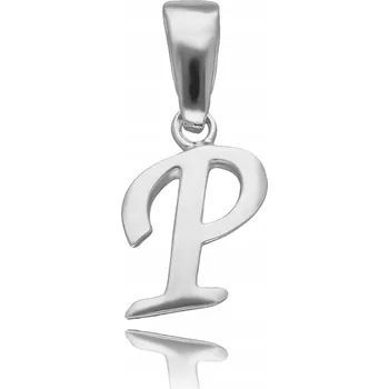 Přívěsek Přívěsek Stříbrný Písmeno P - Dámský PŘÍVĚSEK