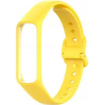 Řemínek na hodinky Řemínek pro Samsung Galaxy Fit 2 SM-R220 žlutý