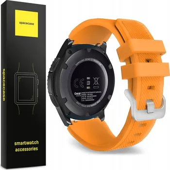 Řemínek na hodinky Oranžový řemínek Spacecase pro Xiaomi