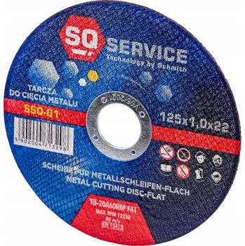 Řezný kotouč KOTOUČ NA ŘEZÁNÍ KOVŮ 125x1,0 Q-TECHNIC