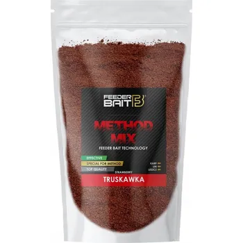 Návnadová surovina Feeder Bait Method Návnada Jahoda 800g