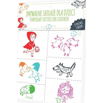 Odstranitelné tetování OZDOBNÉ Nálepky Tetování na KŮŽI Pro Děti Pohádkové Roztomilé TETOVÁNÍ