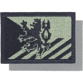Airsoftová zbraň MILITARY Nášivka ČESKÁ REPUBLIKA + LEV šikmé pruhy bojová