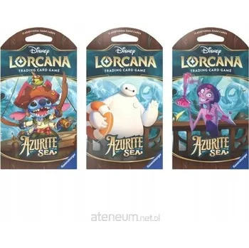 Desková hra Disney Lorcana Azurite Sea - Balíček rozšiřujících karet v obalu