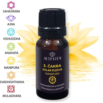 Altevita směs esenciálních olejů 3. Solar plexus (Manipura) 10ml