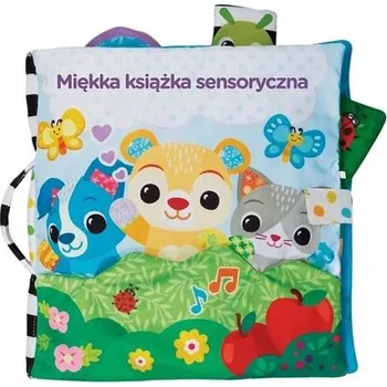 Hračka pro nejmenší 62556 VTECH MĚKKÁ SENZORICKÁ KNÍŽKA