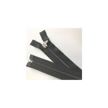 Zip zip dělitelný WS 10-584 cm-černý-aretační jezdec v niklu maloodběr