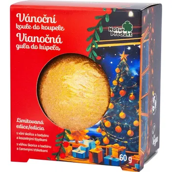 Naturprodukt Magická Vánoční koule do koupele 60 g