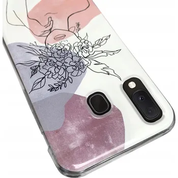 Pouzdro na mobilní telefon Bezbarvý Zadní Kryt Caseline pro Samsung Galaxy A40