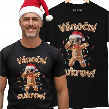 Pánské tričko Pánské tričko s kulatý výstřihem DRUKOMA, velikost XXL