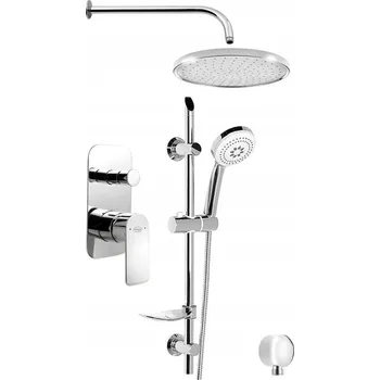 Vodovodní baterie Sprchová baterie AQUALINE stříbrná