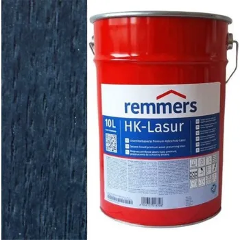 Lak na dřevo Remmers HK-LASUR 10L L5011 Ocelově modrá - Stahlblau + dárek k objednávce nad 1000Kč