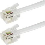 GoGEN telefonní (RJ11), 10m (TEL10MMM01) bílý