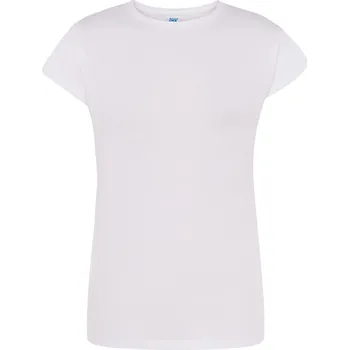 Dámské tričko DÁMSKÉ BÍLÉ BAVLNĚNÉ vel. TRIČKO XXL 100% bavlna