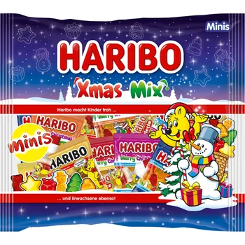 Bonbon Haribo Xmas party Minis 36 ks 500 g