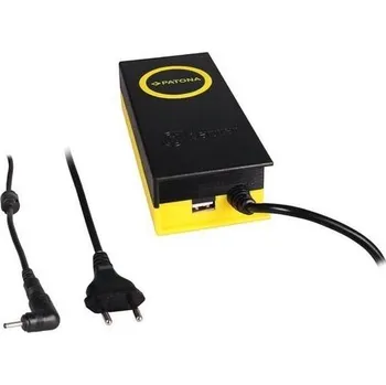 Adaptér k notebooku PATONA pro notebooky Acer, ASUS, Samsung, 19V, 4,7A, 90W, konektor 3x1,1mm, výstup USB (PT2610)
