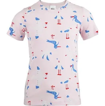 Pleas Dětské tričko s krátkým rukávem světle růžová 128 (183839-504-128)