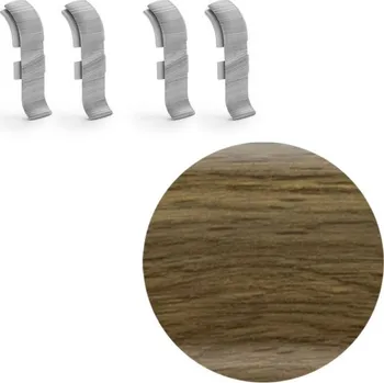 Podlahová lišta Salag Spojky 4 ks, dub Calvados