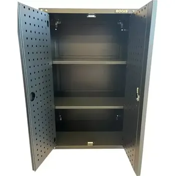 Nářadí pro automobil ROOKS Servisní skříň RMS 2D XL černá 67,5 x 46,5 x 102,5 cm RKS OK-01.3213