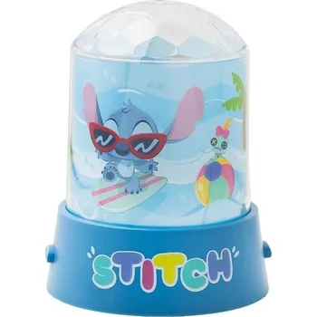 Průmyslové svítidlo Paladone Stitch, projekční světlo (PP14569LSEPM) modrá/průhledná