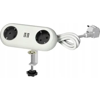 Elektrická zásuvka Orno bílá Elektrická Zásuvka pracovní desku