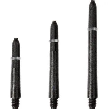 Příslušenství pro šipky Winmau násadky na šipky Carbon, černé Délka násadky: 27 mm