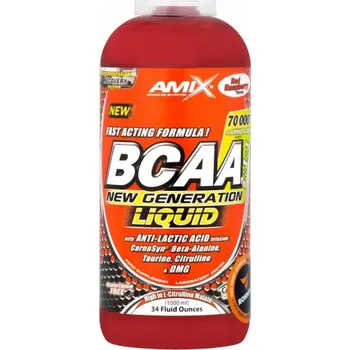Aminokyselina BCAA New Generation Liquid 1000 ml ovocný punč