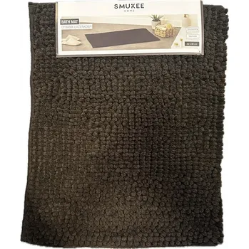 Koupelnová předložka Protiskluzová koupelnová předložka Smukee 50 x 80 cm Hnědá
