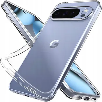 Pouzdro na mobilní telefon POUZDRO ULTRATENKÉ SLIM TPU SILIKONOVÁ GUMA PRO GOOGLE PIXEL 10 PRO XL + SKLO