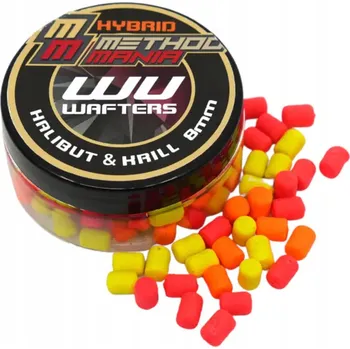Boilies Činky METHOD MANIA WU-WAFTERS HYBRID 8MM