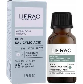 Pleťové sérum Sérum Lierac pro lokální ošetření pupínků a nedokonalostí pleti, 15 ml
