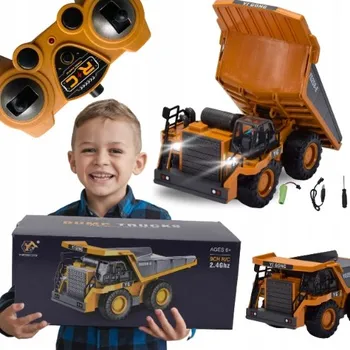 autíčko Nákladní auto Sklápěč na dálkové ovládání S Ovladačem Auto Světla Zvuk